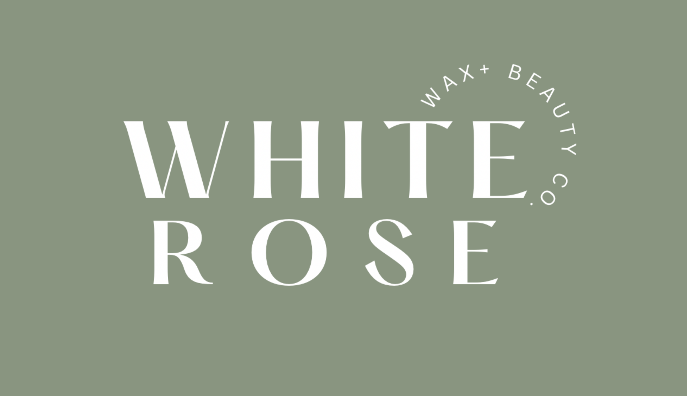 White Rose Wax & Beauty Co. logo